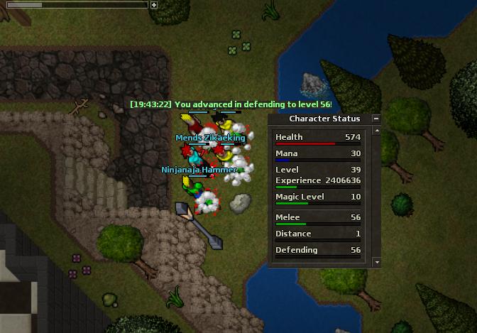 defending to level 56!